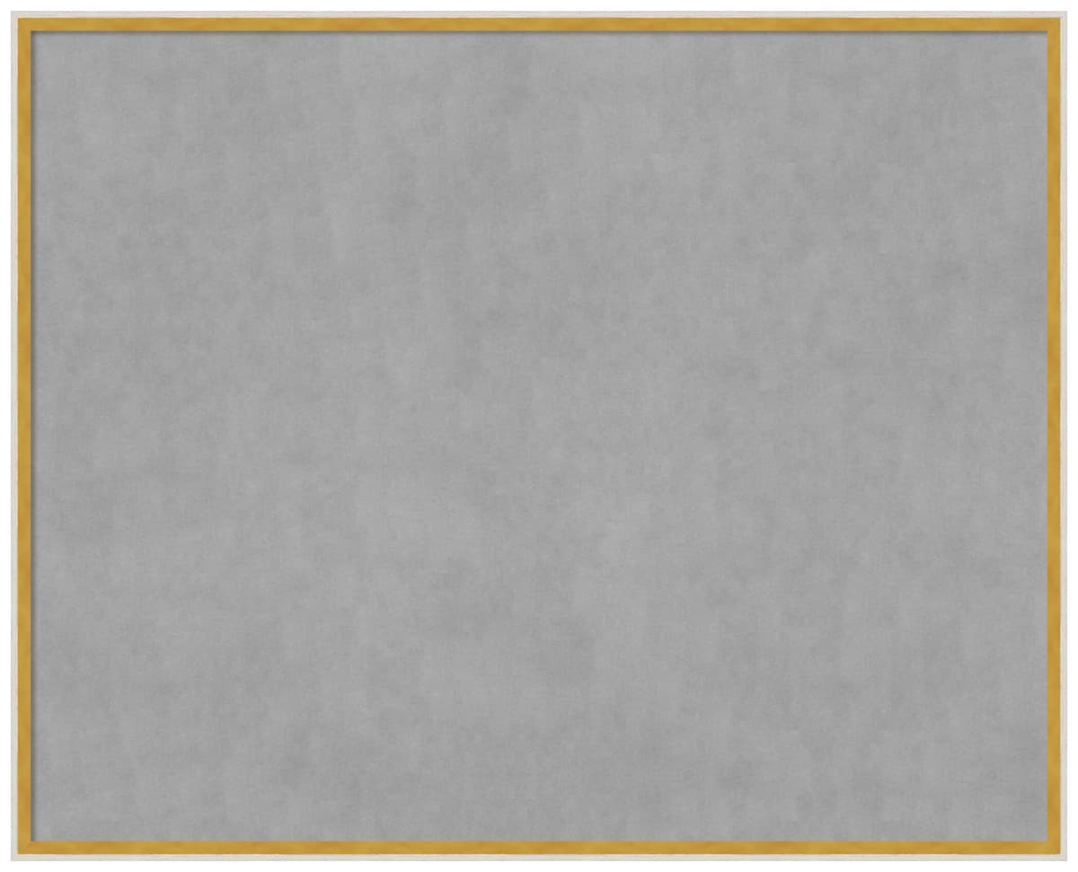 Amanti Art Tablero Magnético Enmarcado 41 x 33" Paige White Gold - Área Magnética 40 x 32" 28588293818