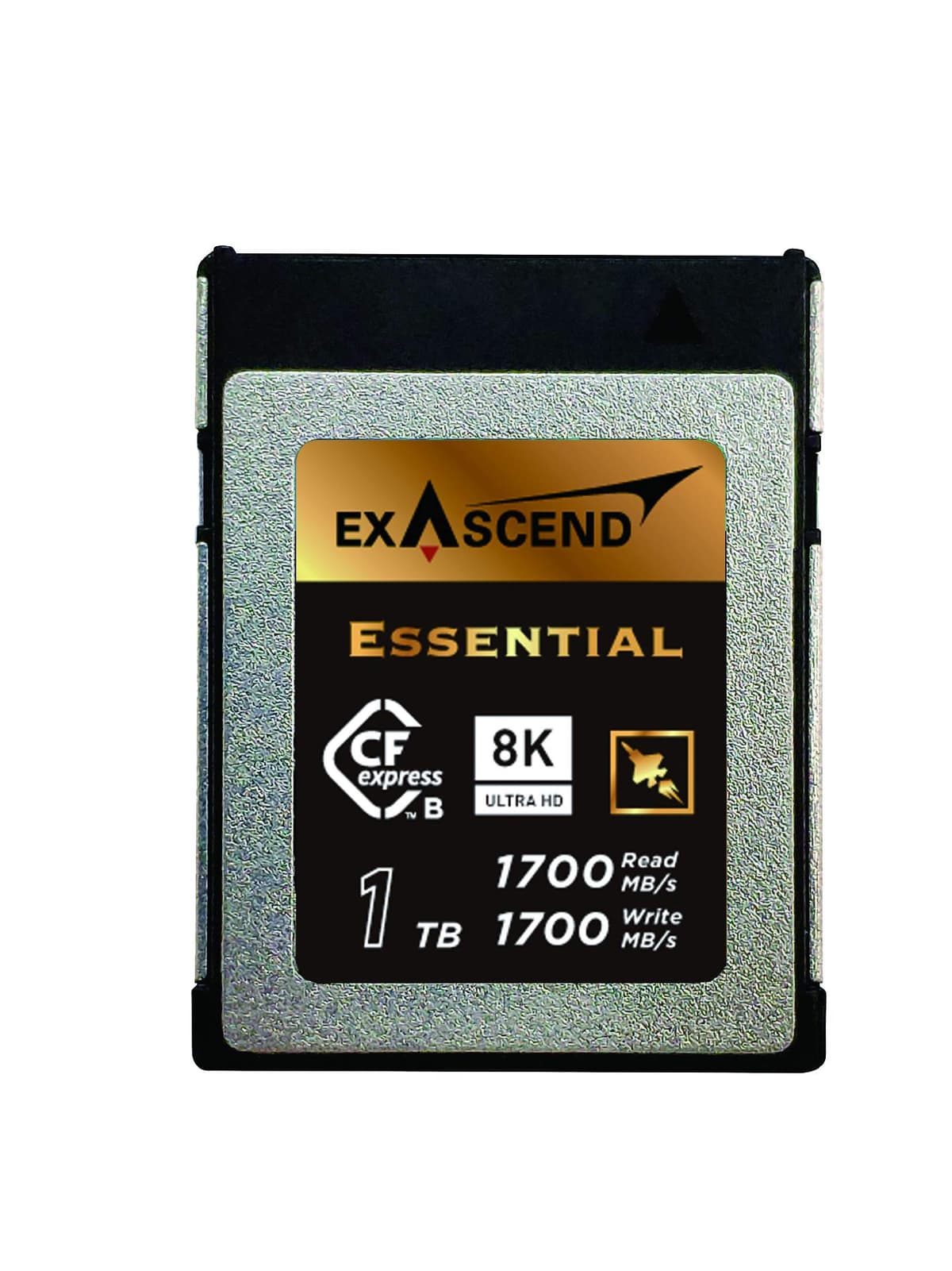 Exascend Essential Tarjeta CFexpress Tipo B 2 TB / 1 TB / 512 GB / 256 GB, hasta 1.800 MB/s, Compatible con cámaras Canon, Nikon, Panasonic y otras (1 TB) EXPC3E001TB