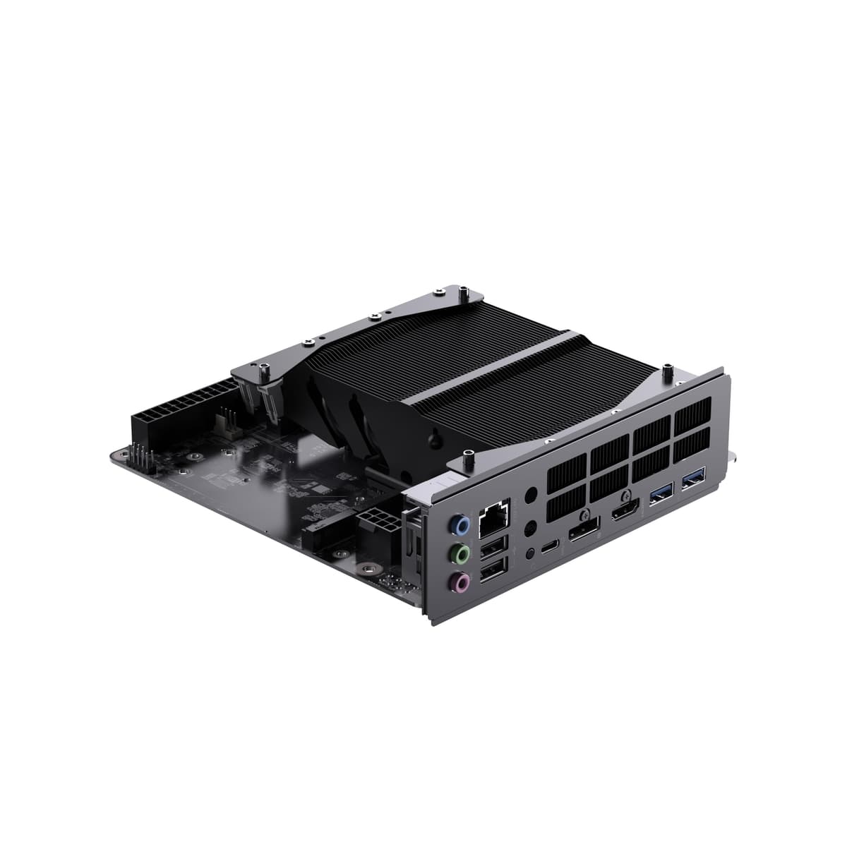 Placa madre MINISFORUM BD895i SE Mini ITX para NAS, AMD Ryzen 9 8945HX, 16 núcleos/32 hilos, ranura PCIe 5.0 x16, soporte dual M.2 PCIe4.0, DDR5, salida triple 8K (HDMI/DP/USB-C), RJ45 2.5G, USB 3.2