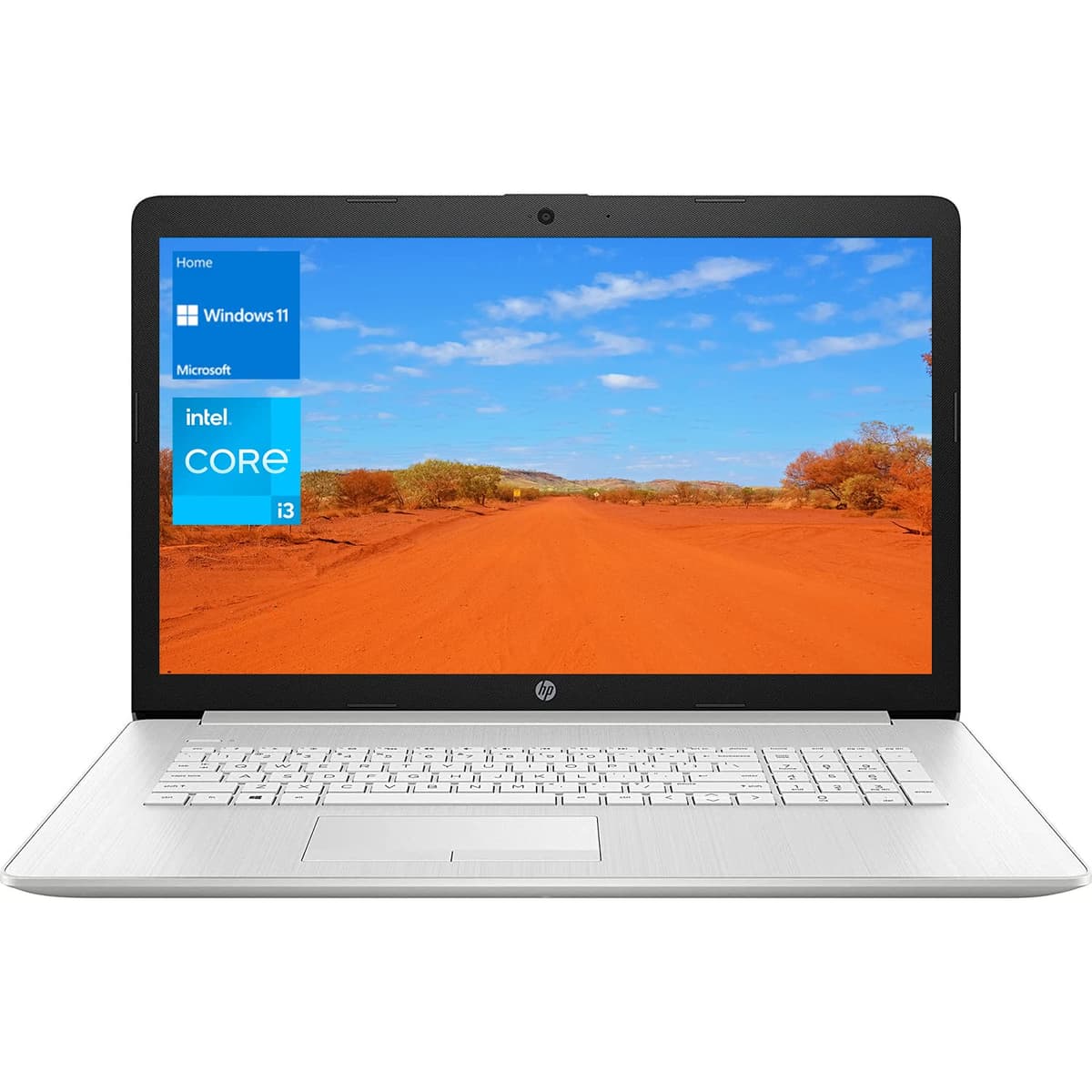 HP 17 Laptop, pantalla 17.3" HD+, procesador Intel Core i3-1115G4, 16 GB RAM, SSD PCIe 1 TB, cámara web, HDMI, RJ-45, Windows 11 Home, plateado