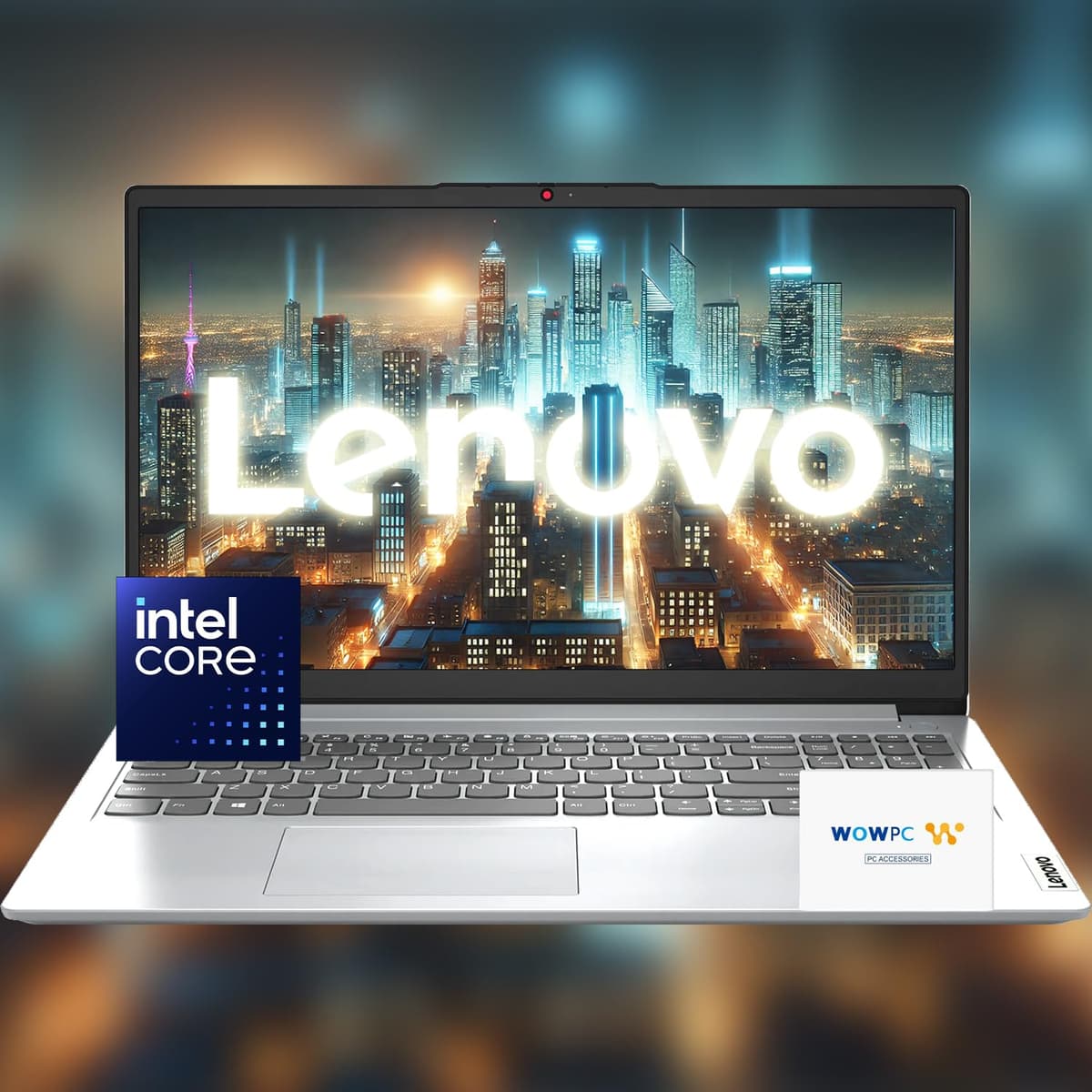 Lenovo Idea 15 Premium Series Laptop • Intel Core • 1 año Office 365 con 1TB de almacenamiento en la nube • 4GB RAM • 640GB de almacenamiento (128GB SSD + 512GB disco duro externo) • Wi-Fi 6 • Windows 11 Pro • con paquete WOWPC IdeaPad Premium Series