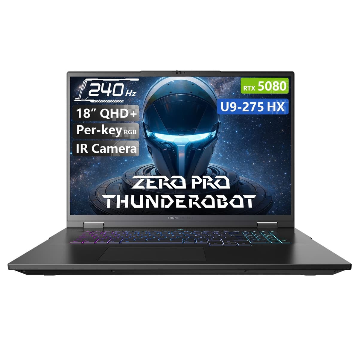 Thunderobot Zero 18 Pro 5080 - 18" QHD+ 240Hz, Core Ultra 9 275HX, RTX 5080, 32GB, 2TB SSD