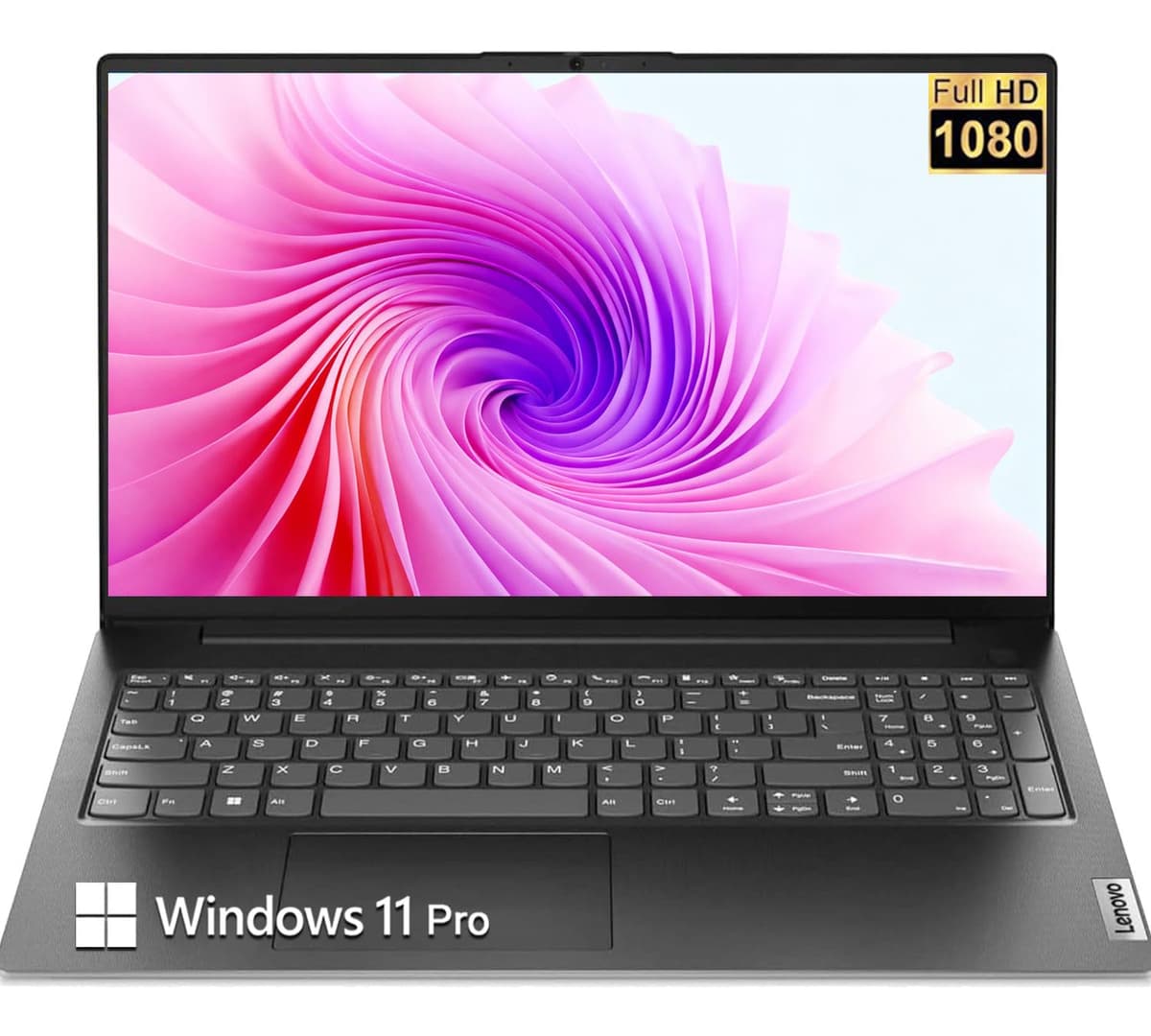 Lenovo portátil empresarial rediseñado de 15.6" (Edición 2025/2026) | Procesador Intel de 4 núcleos | 15.6" FHD (1920 x 1080) | 16GB DDR4 | 256GB SSD PCIe | Diseño ultra silencioso | Resistente tipo militar | Windows 11 Pro IdeaPad
