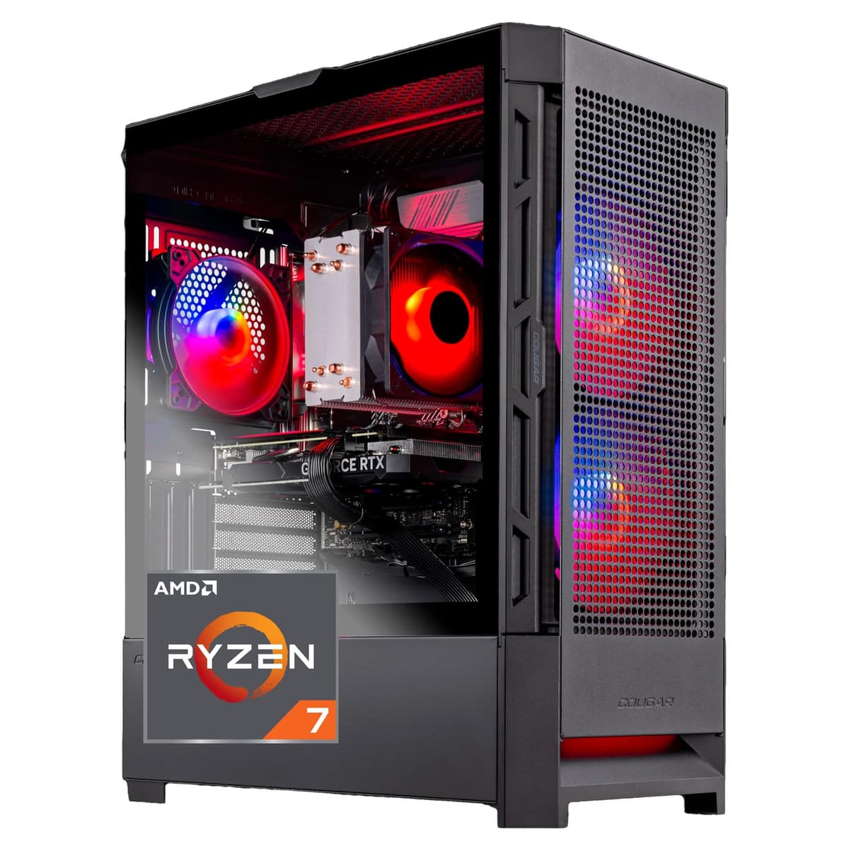 Skytech Blaze4 Mini ST-BLAZE4MINI-1317-B-AM PC de escritorio gaming con Ryzen 7 5700 y RTX 4060