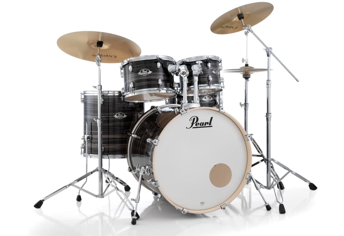 Pearl Export 5 Piece Drum Set Metallic Amethyst Twist con Hardware (EXX725N/C779)