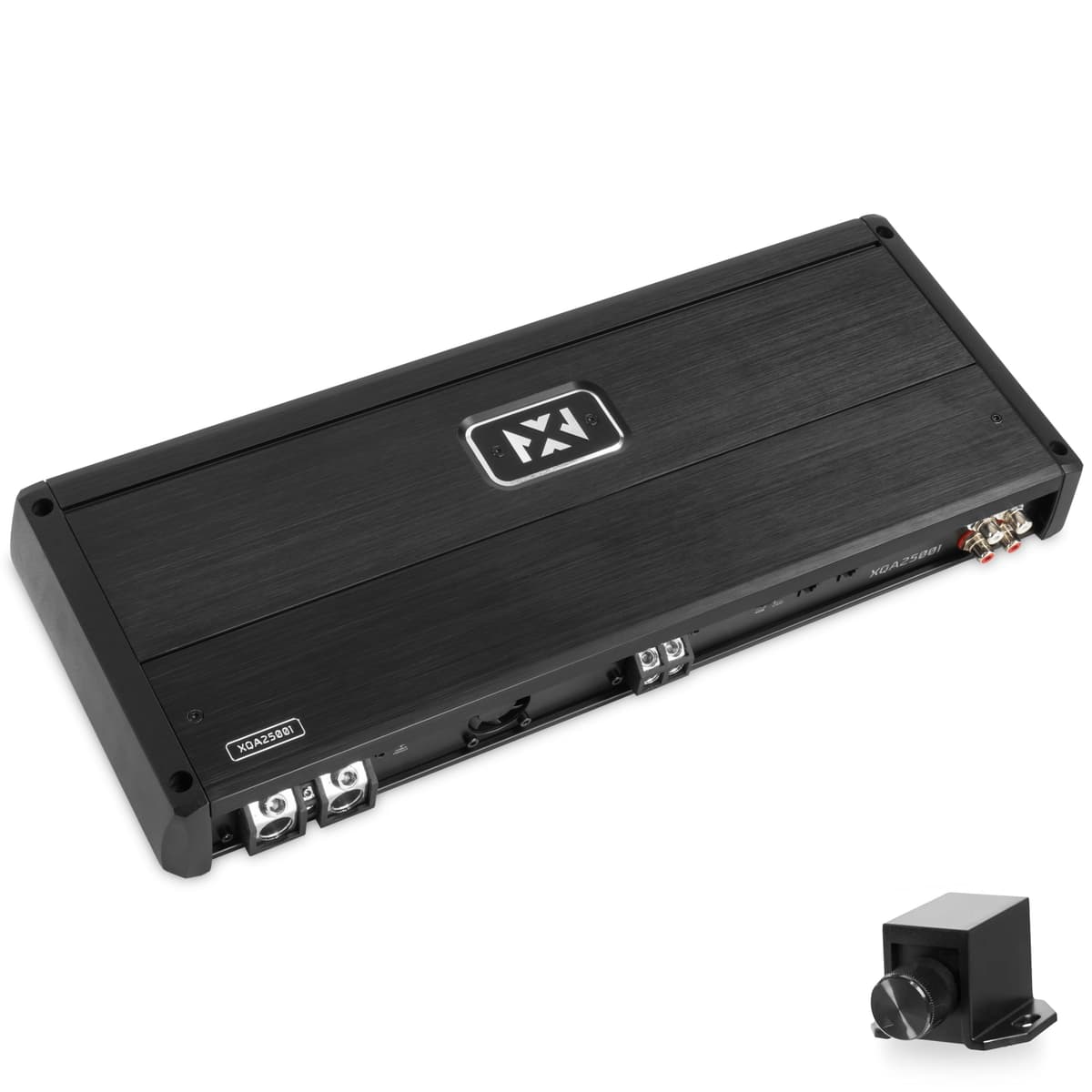 NVX XQA25001 - Amplificador Monobloque 2500W RMS Clase D XQ-Series, 1-Ohm Estable, Strappable