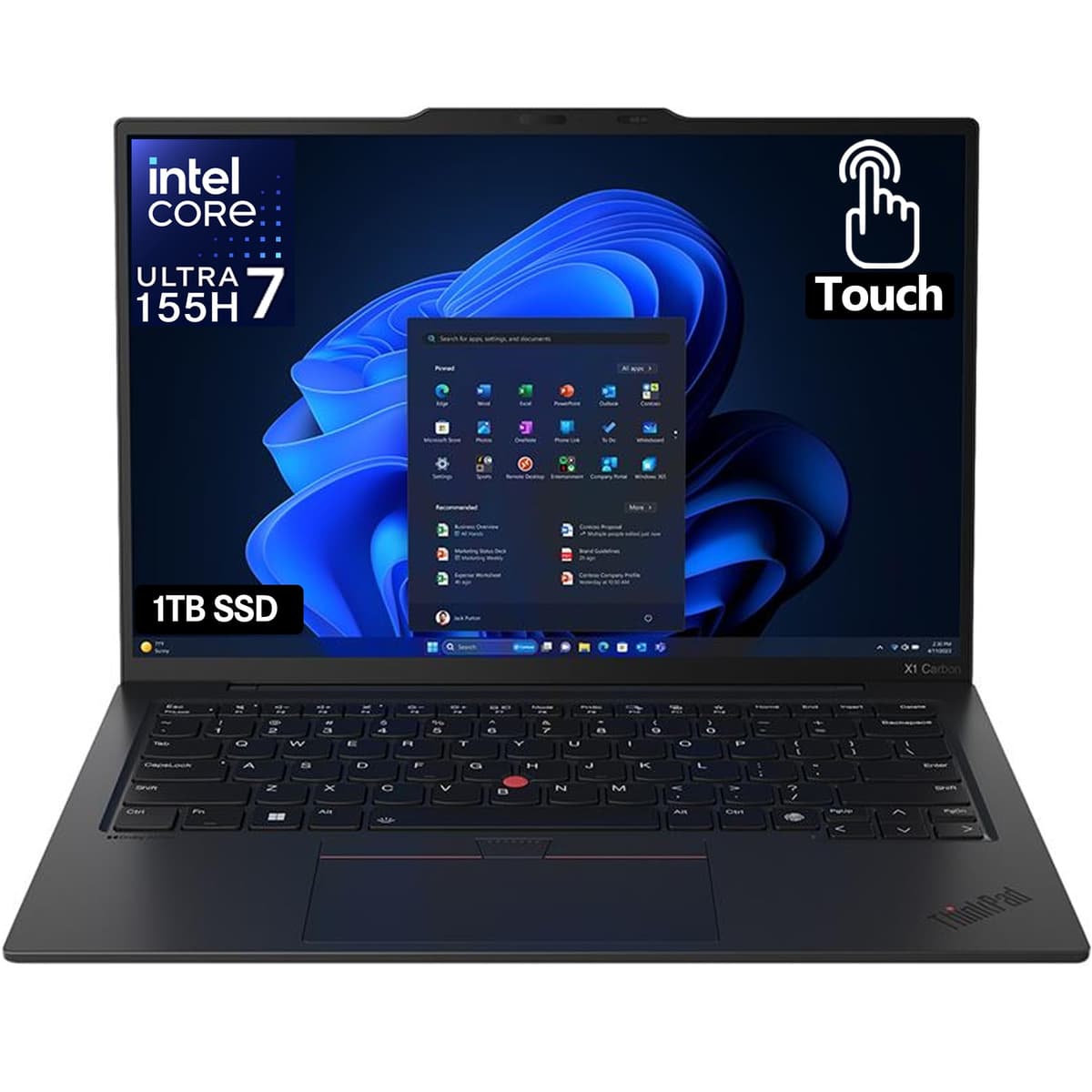 Lenovo ThinkPad X1 Carbon Gen 12 14" WUXGA Intel Ultra 7 32GB DDR5 1TB SSD Windows 11 Pro 21KC