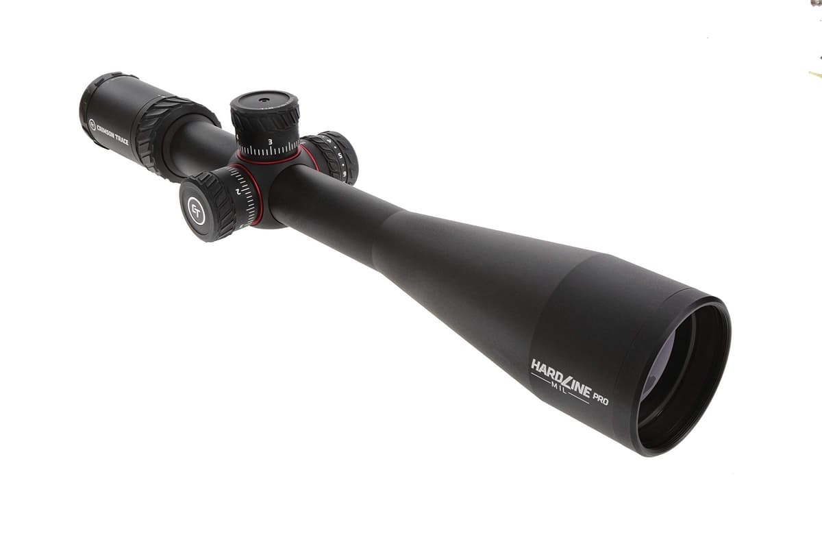 Crimson Trace Hardline Pro 6-24x50mm Riflescope SFP Illuminated MR1-MIL Zero Stop 01-01080