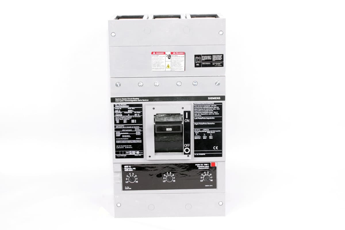 Siemens ITE HMXD63B800H - Interruptor 800A 3 polos re-certificado