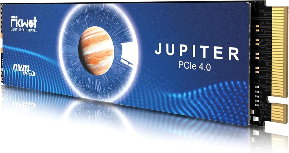 Fikwot FX991 SSD M.2 4TB NVMe M.2 2280 PCIe Gen 4x4, Lectura hasta 7000 MB/s, Unidad de Estado Sólido interna para PS5 Laptop Escritorio 3D QLC NAND