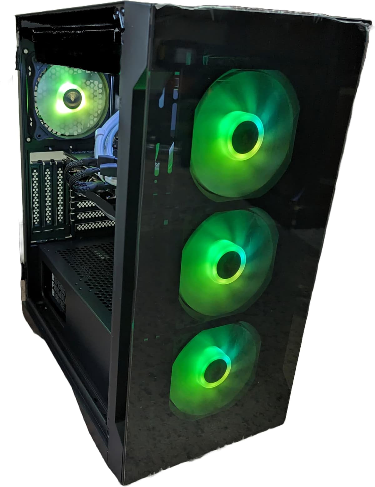 Centaurus Andromeda A4.1 Desktop - AMD Ryzen 9 9900X 12-Core, Radeon RX 9070 XT 16GB, 2TB NVMe, 32GB DDR5, Windows 11 Pro, Enfriamiento Líquido, WiFi CC01-07-003