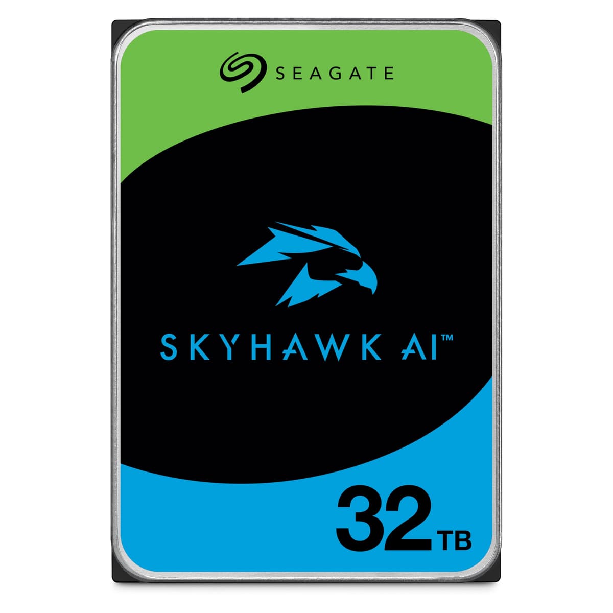 Seagate SkyHawk AI 32TB Disco Duro Interno para Video HDD - 3.5 pulgadas SATA 6Gb/s 512MB Cache para DVR NVR Sistema de Cámaras de Seguridad con Servicios de Rescate Internos (ST32000VE000) ST32000VEZ00