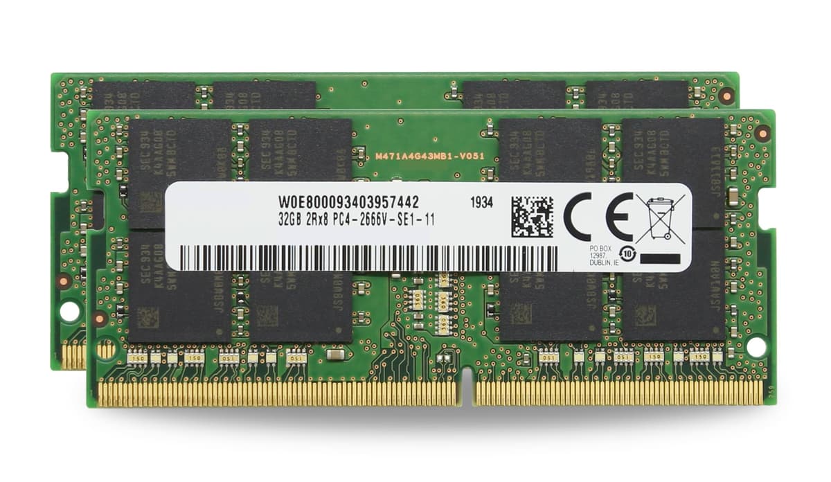Original de fábrica 64GB (2x32GB) Compatible con ASUS ROG, ASUS ProArt Studiobook Pro, Acer Enduro, Intel NUC DDR4 2666MHz PC4-21300 SODIMM 2Rx8 CL19 1.2V Memoria RAM para Laptop/Notebook Adamanta AM52SE24G64SA-SQ FBA 2666 GEN (2)