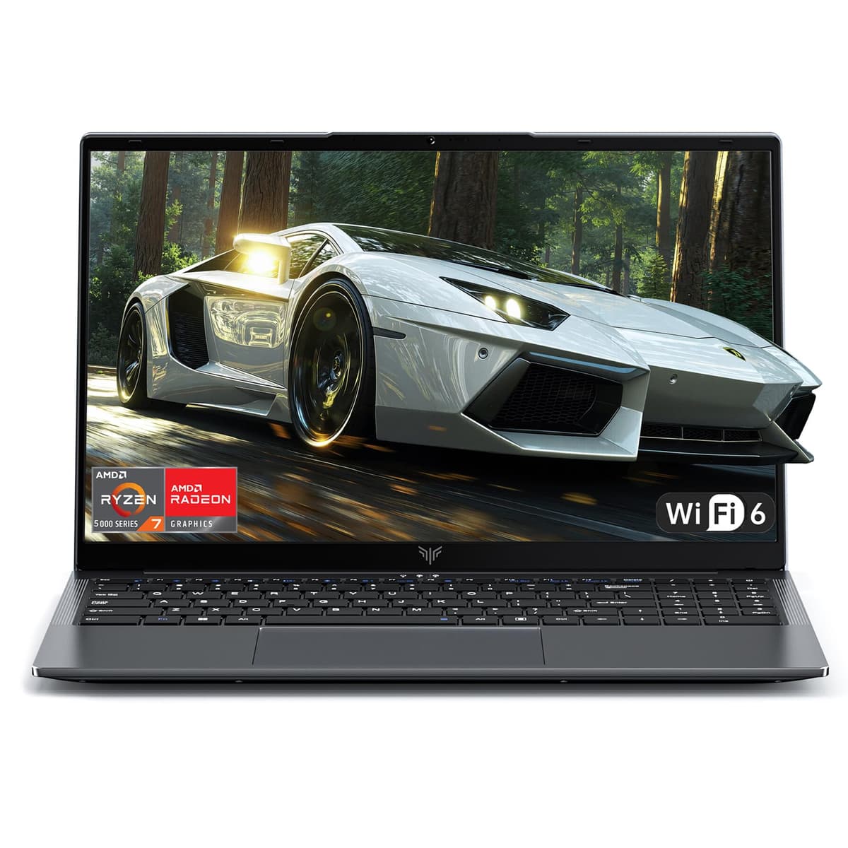 KAIGERR 2025 Laptop AMD, 16.0 pulgadas, AMD Ryzen 7 5825U (8C/16T, hasta 4.5 GHz), 16 GB RAM, 512 GB NVMe SSD, Windows 11, Gráficos Radeon RX Vega 8, WiFi 6, Teclado retroiluminado TX16PRO