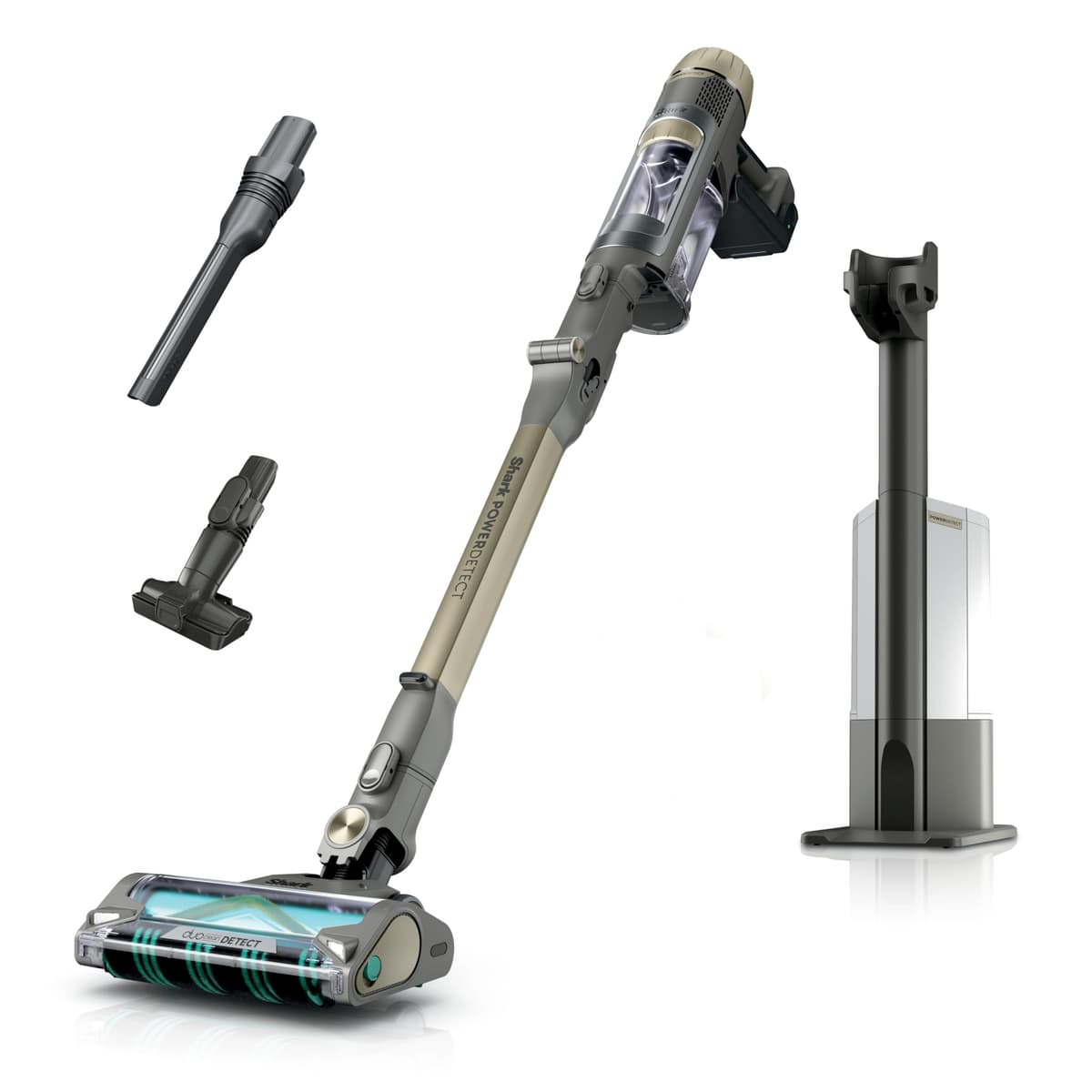 Shark PowerDetect Pet Plus Clean & Empty (IP3253) - Aspiradora Stick Inalámbrica con Base Auto-Vaciado