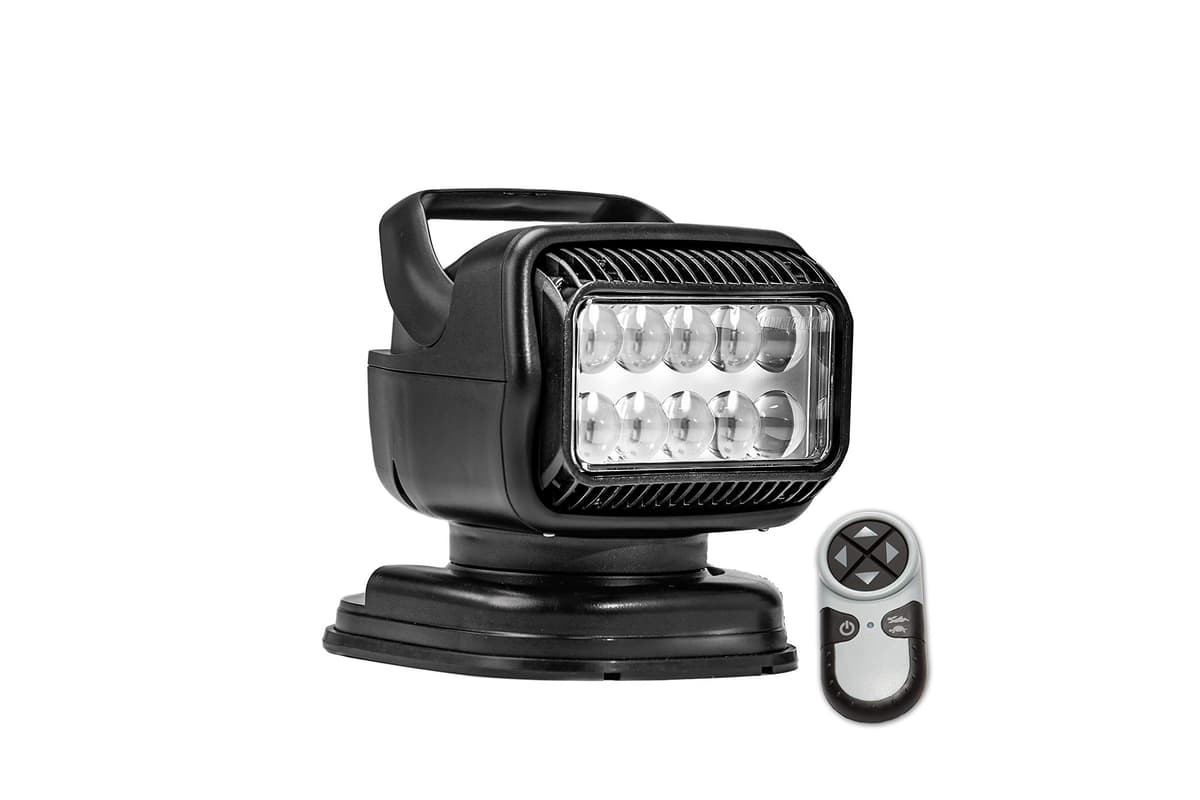 Golight GT Series Model 79514GT LED Spotlight, Portable Mount, Wireless Hand-Held Remote, Black