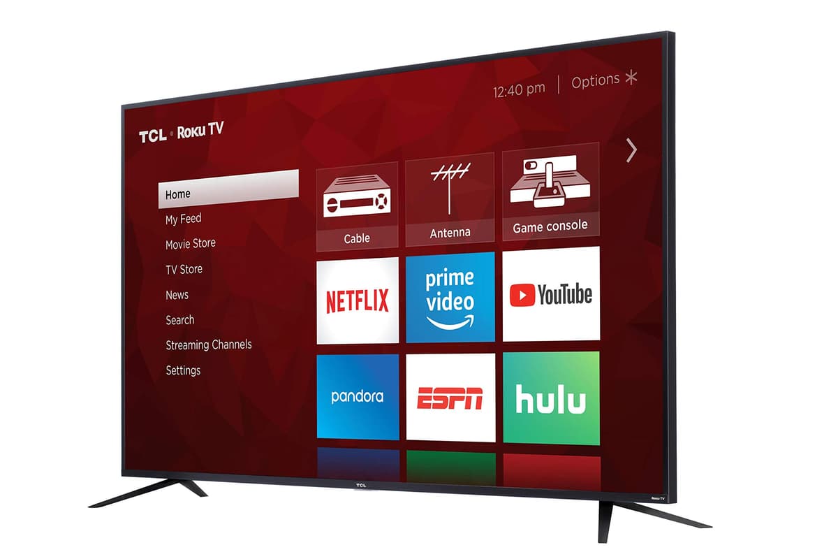 TCL 50S425 TV LED inteligente Roku 4K de 50 pulgadas (2019)