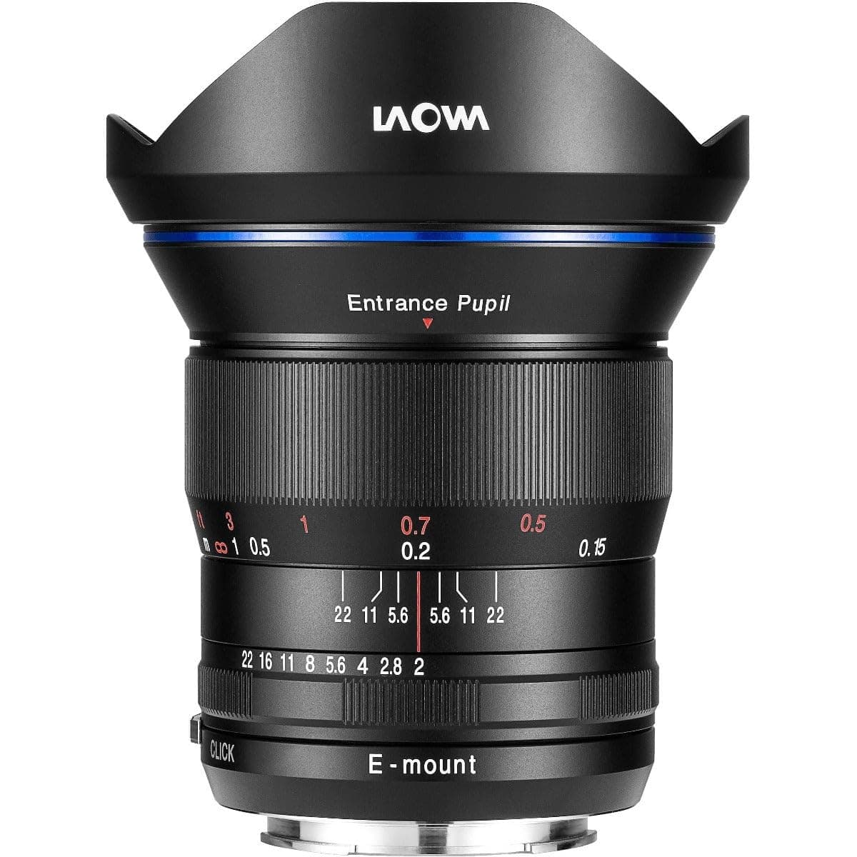 Laowa 15 mm f/2 FE Zero-D SLR Ultra Gran Angular Negro - Lente para Cámara (SLR, 12/9, Gran Angular, 0.15 m, 1.5 cm, Full Frame) VE1520RF