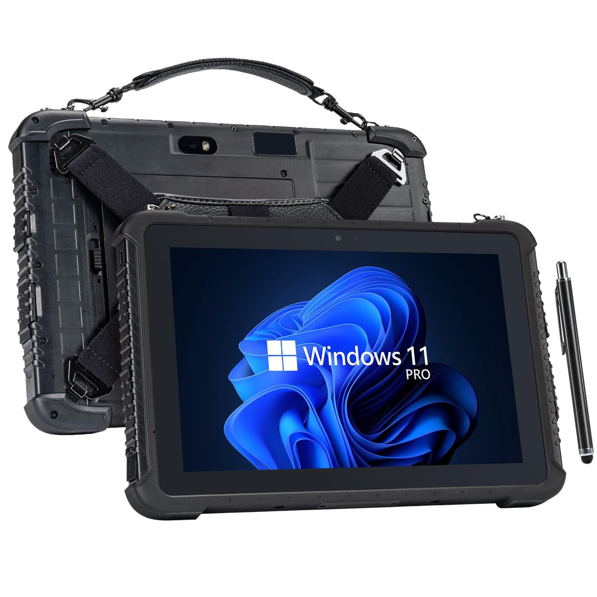 MUNBYN Tablet Rugerizada IRT08, pantalla 10.1", Windows 11 Pro, 8GB+128GB, Intel N5100, legible a la luz del sol, 4G LTE GPS, PC industrial resistente para trabajo exterior, BT5.1 Wi-Fi, 2 años de protección MU-IRT05-Pro-C