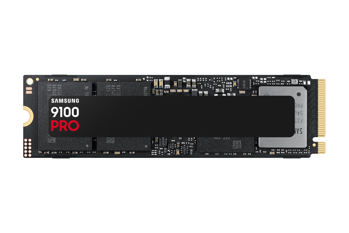 Samsung SSD 9100 PRO 4TB M.2 PCIe 5.0 x4 (MZ-VAP4T0B/AM)