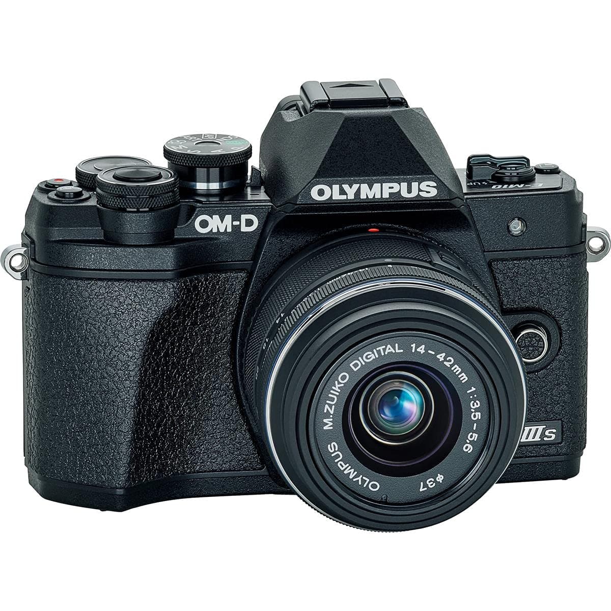 OM SYSTEM Olympus OM-D E-M10 Mark IIIs cuerpo negro con lente M.Zuiko 14-42mm V207111BU000