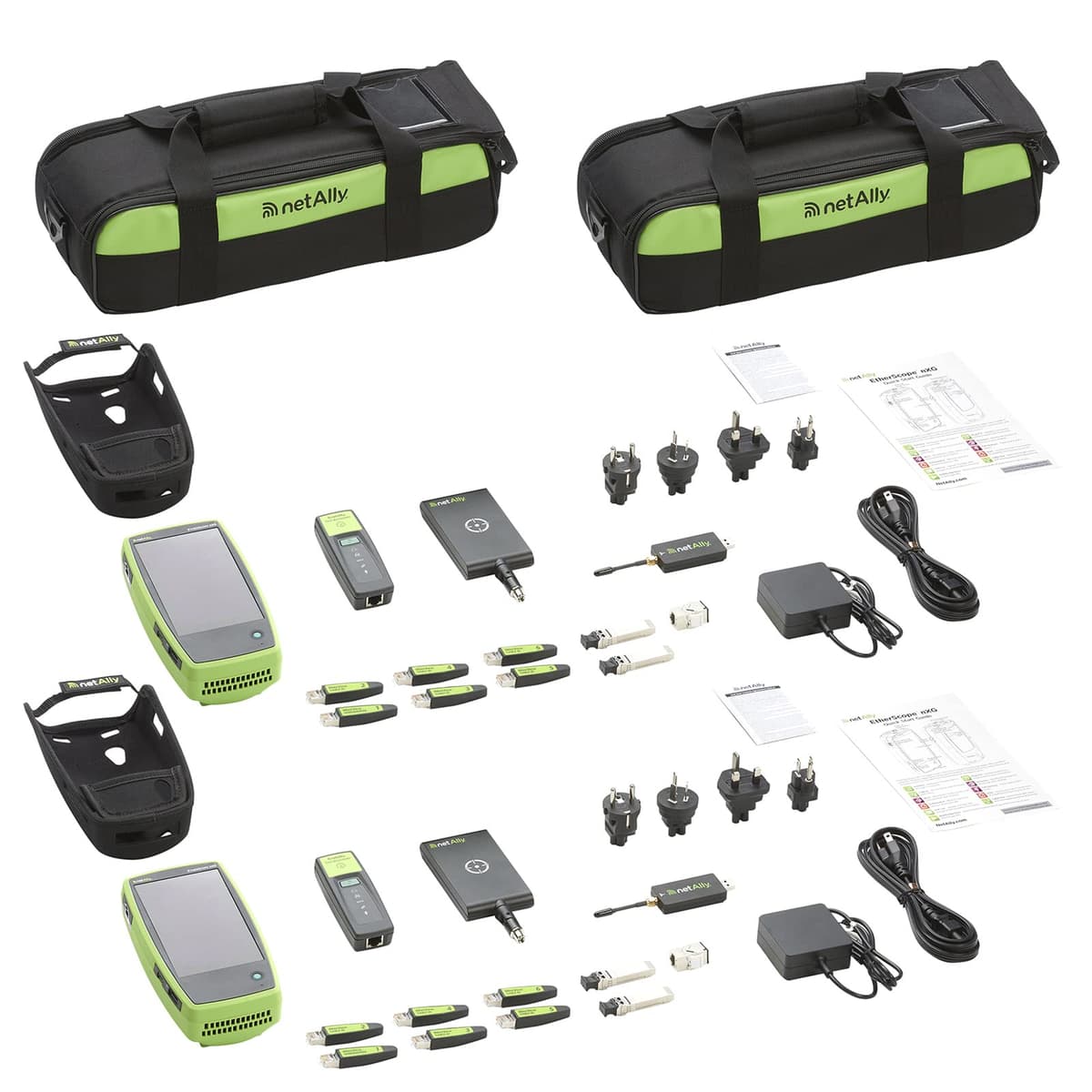 NetAlly EtherScope nXG EXG-300-KIT-2PK - Analizador Portátil de Redes 2-Pack