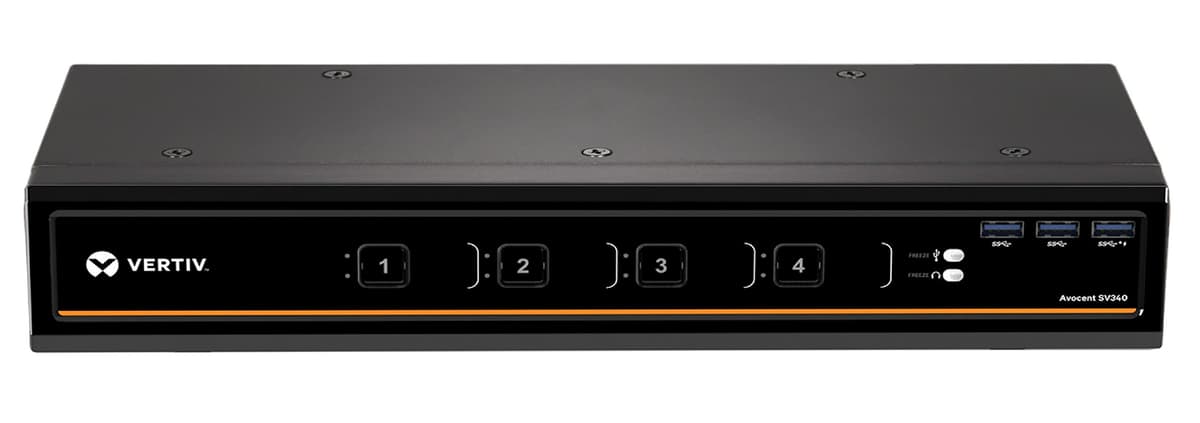 Vertiv Avocent SV340 - KVM Switch DVI-I Dual-Head 4 puertos 4K SV340-001
