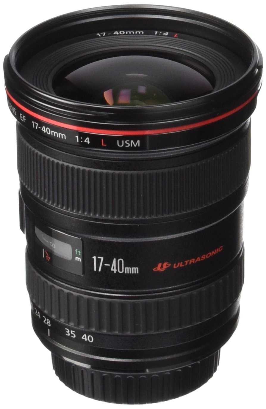 Canon EF 17-40mm f/4L USM Lente zoom gran angular ultra para cámaras SLR Canon (Reacondicionado) 8806A002