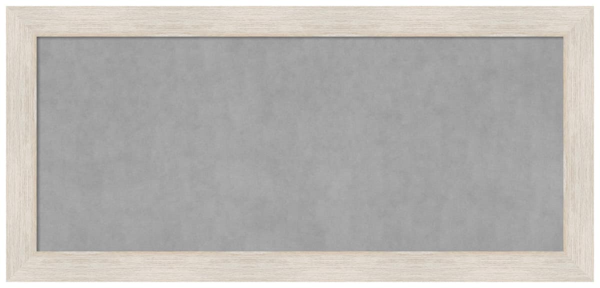Amanti Art White Framed Magnetic Board 25x53 Oversize Vision Board 28588191806