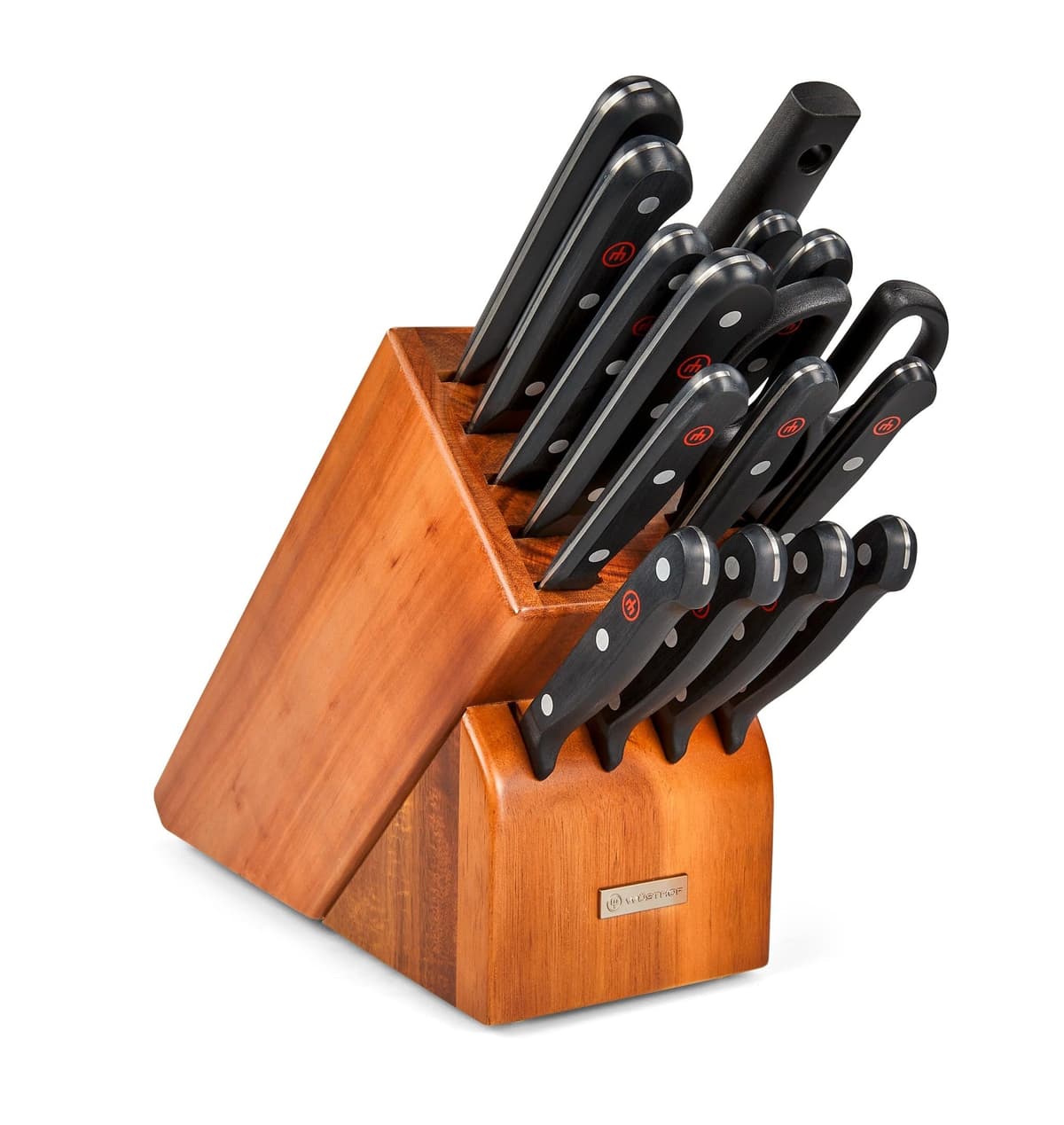Set de cuchillos WÜSTHOF Gourmet 16 piezas con bloque de madera 1095071602