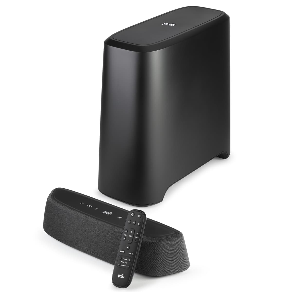 Polk MagniFi Mini AX Barra de Sonido con Subwoofer Inalámbrico - Dolby Atmos, DTS:X - Negro 300410-01-00-101