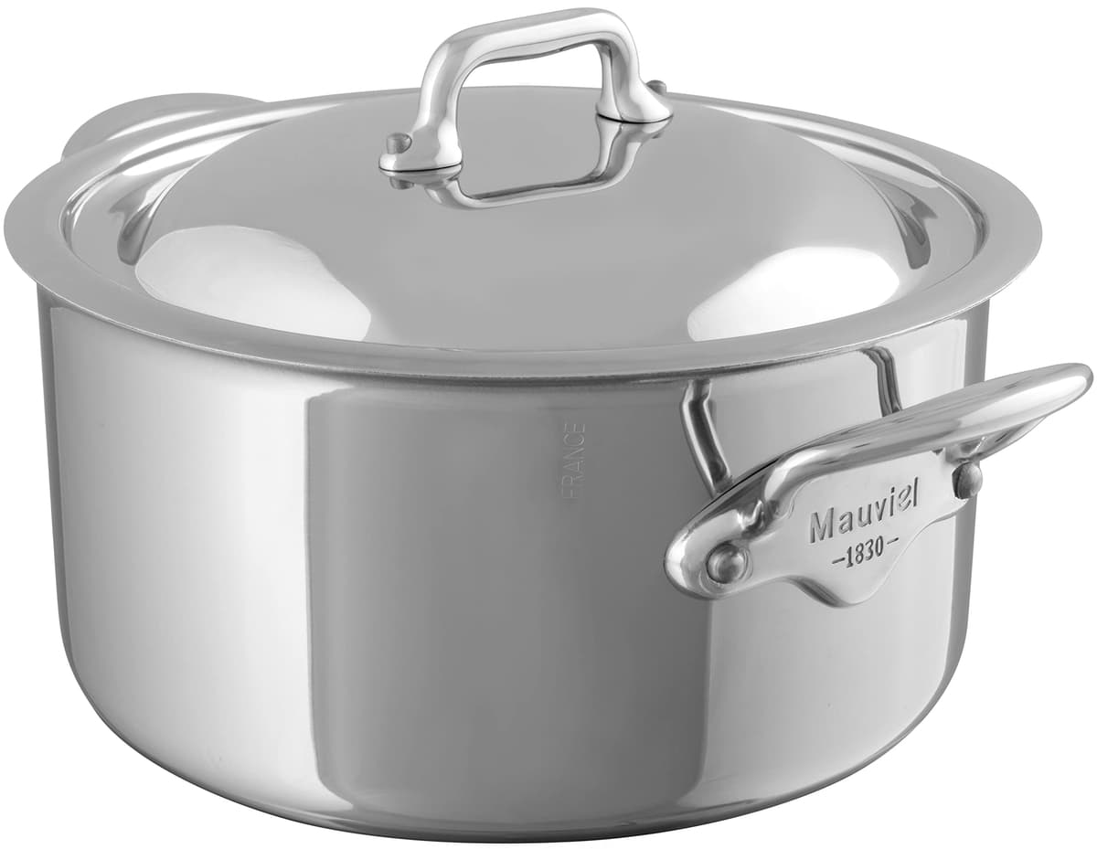 Mauviel M'Cook Olla Guisera 5 Capas Acero Inoxidable 9.2 Qt 5231.29