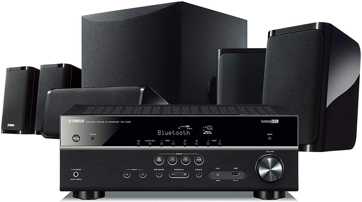 Yamaha YHT-4950U Sistema Home Theater 5.1 4K (reacondicionado) YHT-4950UBL-cr