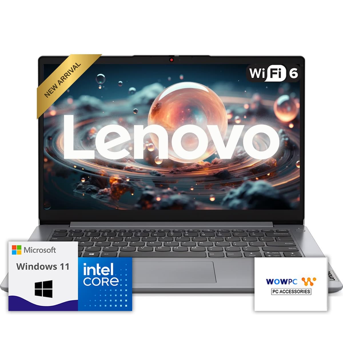 Laptop Lenovo IdeaPad con Microsoft 365 Office, CPU Intel de Alto Rendimiento, 36 GB de RAM, 1.6 TB de Almacenamiento (1 TB en la nube y 640 GB SSD), 11 horas de batería, Lector de tarjeta SD, Windows 11, sin mouse 36GB RAM | 640GB SSD