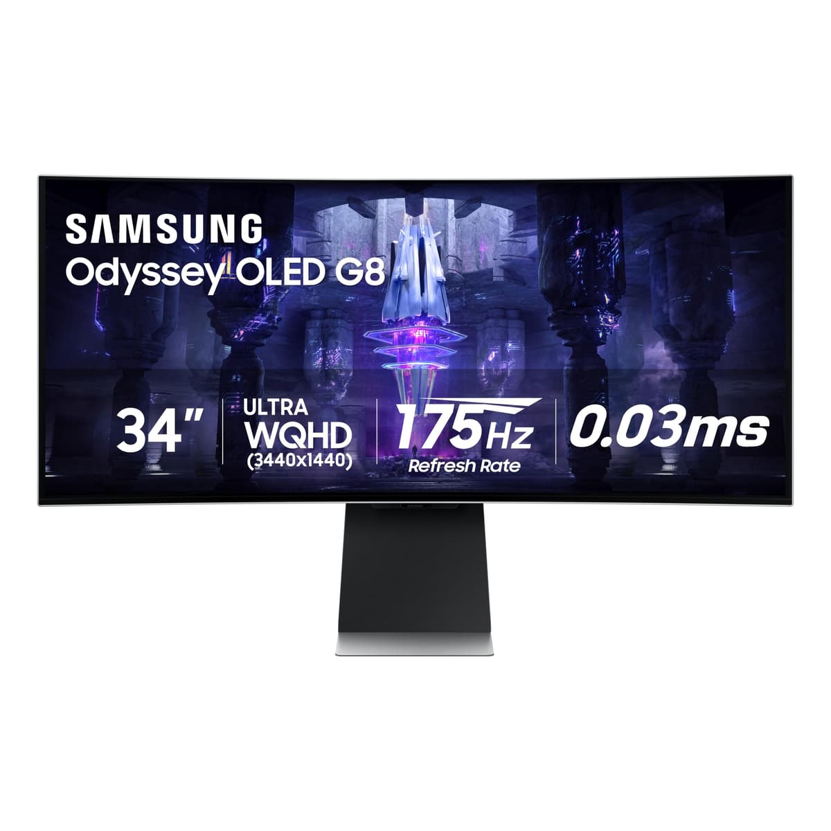 Samsung Odyssey G85SB 34" QD-OLED Curvo Ultra WQHD 175Hz LS34BG850SNXZA