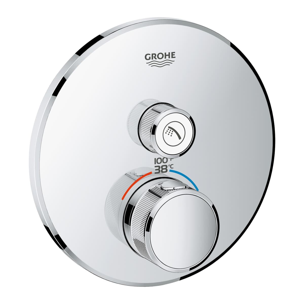 GROHE Grohtherm SmartControl Termostato empotrado para ducha, control de volumen y salidas 29136000