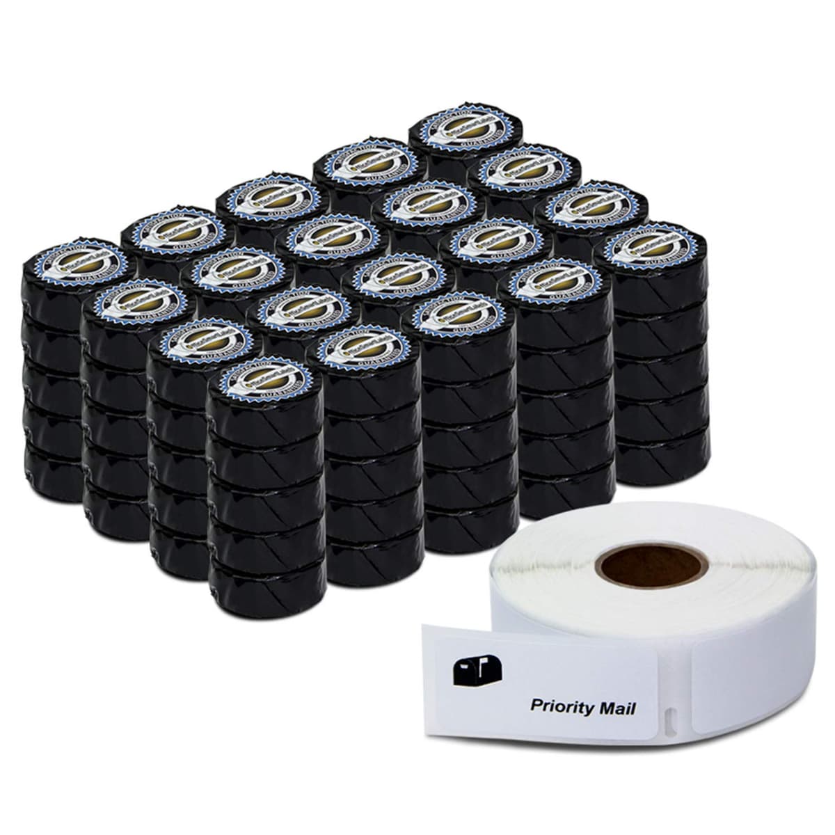OfficeSmartLabels Etiquetas removibles 1" x 2-1/8" (100 rollos, 500 etiquetas/rollo) A-OFSLBL336R-100