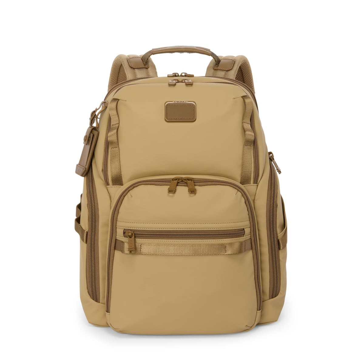 TUMI - Mochila Alpha Bravo Search - Bolsa para viaje y traslado con compartimento para laptop - Compatible con pantallas de hasta 15" - 17.0" x 14.0" x 8.3" - Caqui 159066-1475