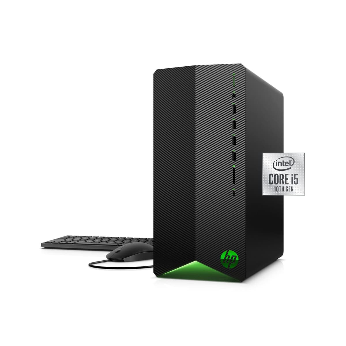 HP Pavilion Gaming Desktop - Intel Core i5-10400F, NVIDIA GeForce RTX 3060 12GB, 8GB RAM, 256GB SSD, Windows 11 Home (TG01-1183w)