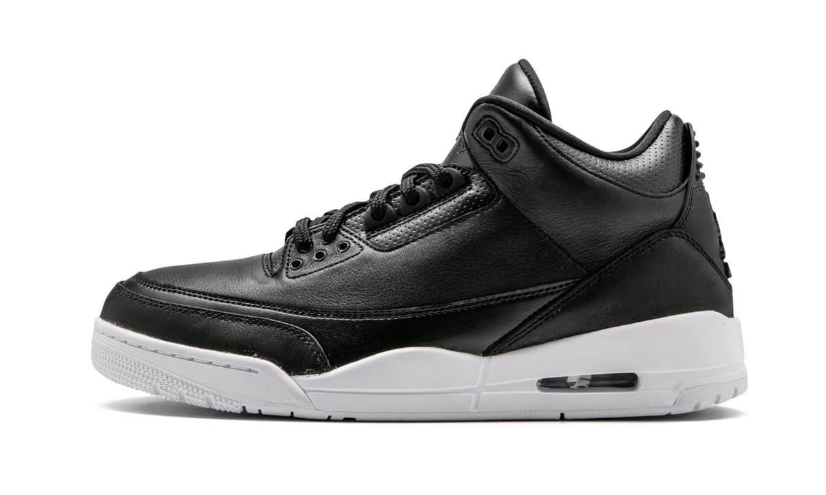 Jordan Air 3 Retro 136064 020 Black/Black-white 136064-020_020