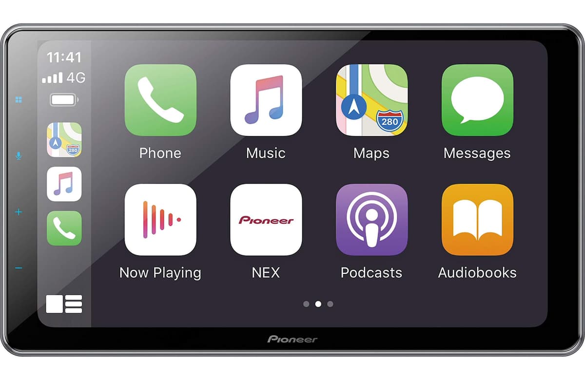 Pioneer DMH-WT8600NEX Receptor Multimedia 1-DIN con Pantalla Flotante 10.1" (Renewed) DMH-WT8600NEXB