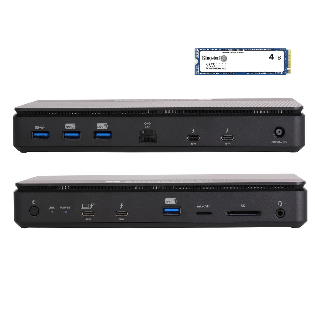 Sonnet Echo 13 Thunderbolt 5 SSD Dock con SSD NVMe 4TB y 4 puertos Thunderbolt 5 ECHO-DK13-4TB5
