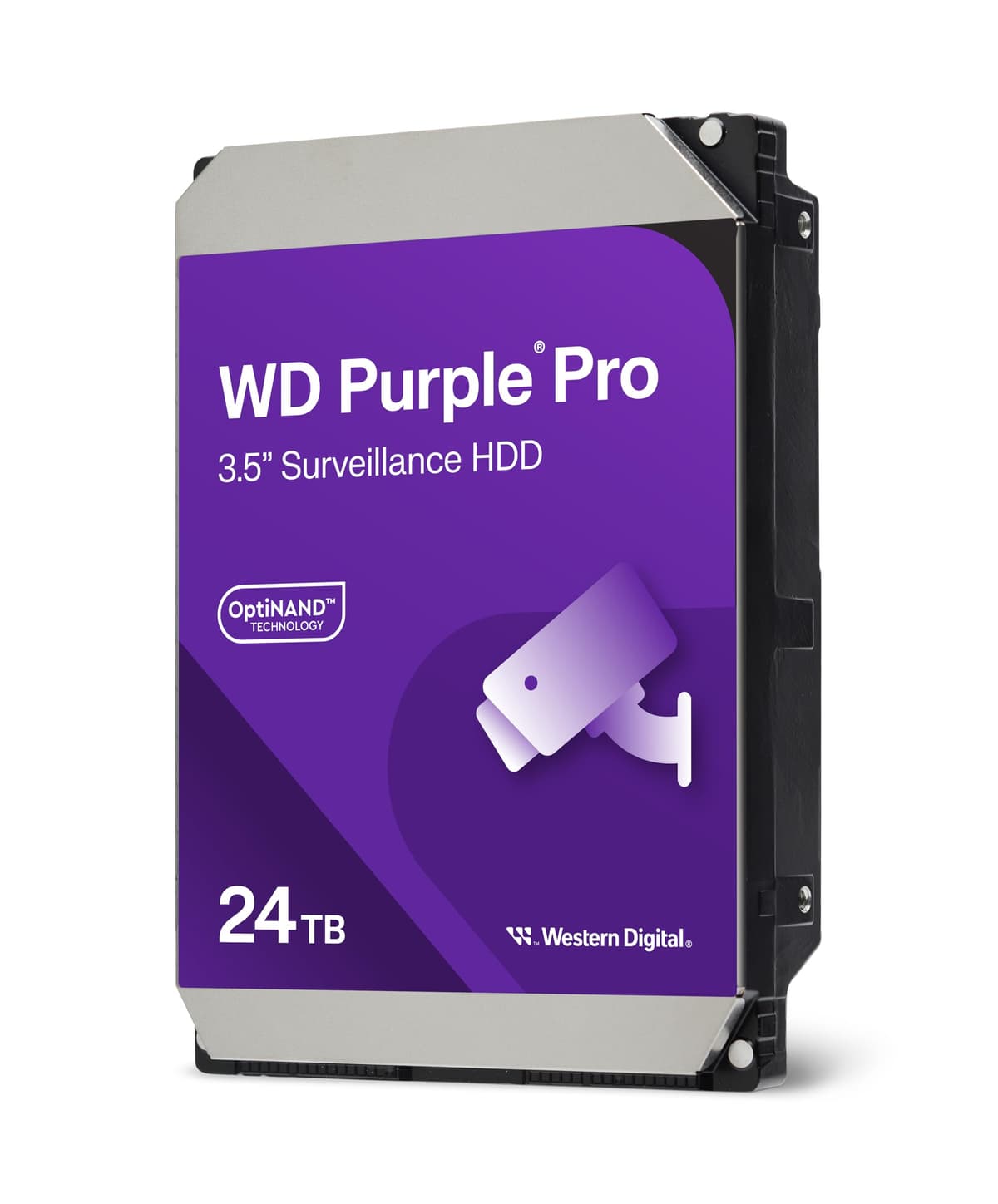 Western Digital Disco Duro Interno para Vigilancia WD Purple Pro 24 TB - SATA 6 Gb/s, 512 MB Cache, 3.5" - WD241PURP
