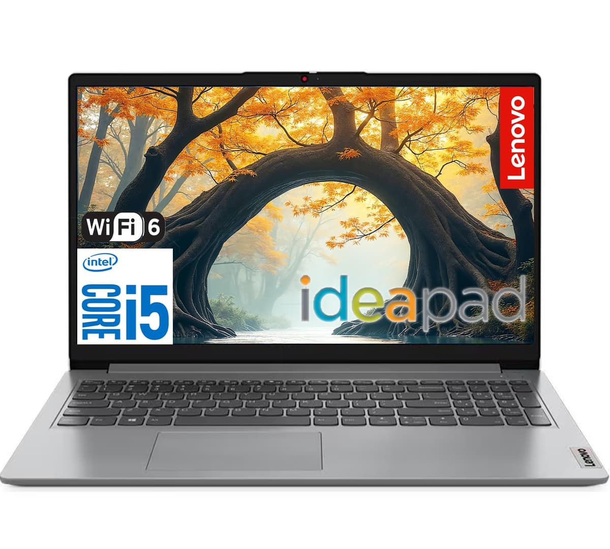 Lenovo IdeaPad para Negocios y Estudiantes | 15.6" FHD | Intel 12ª Gen i5 de 10 núcleos | 24 GB RAM, 1 TB SSD PCIe | Intel Iris Xe | WiFi 6 | Lector de tarjetas SD | Copilot AI | Windows 11 00API5