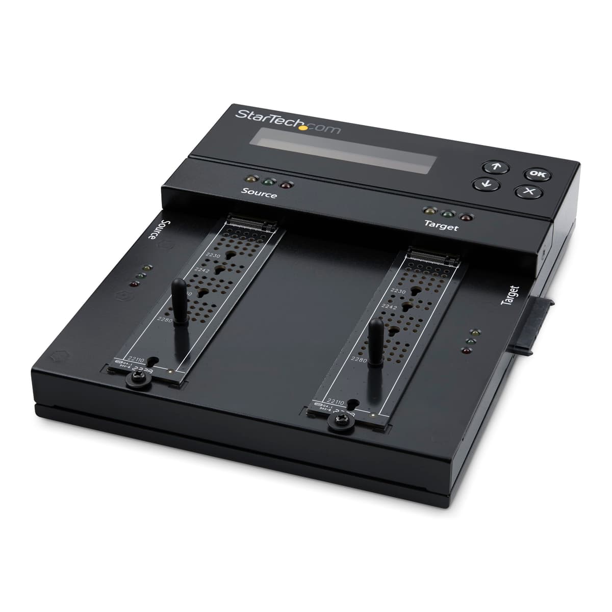 StarTech.com SM2DUPE11 - Duplicador/Destructor Dual Bay M.2 SATA/NVMe Standalone
