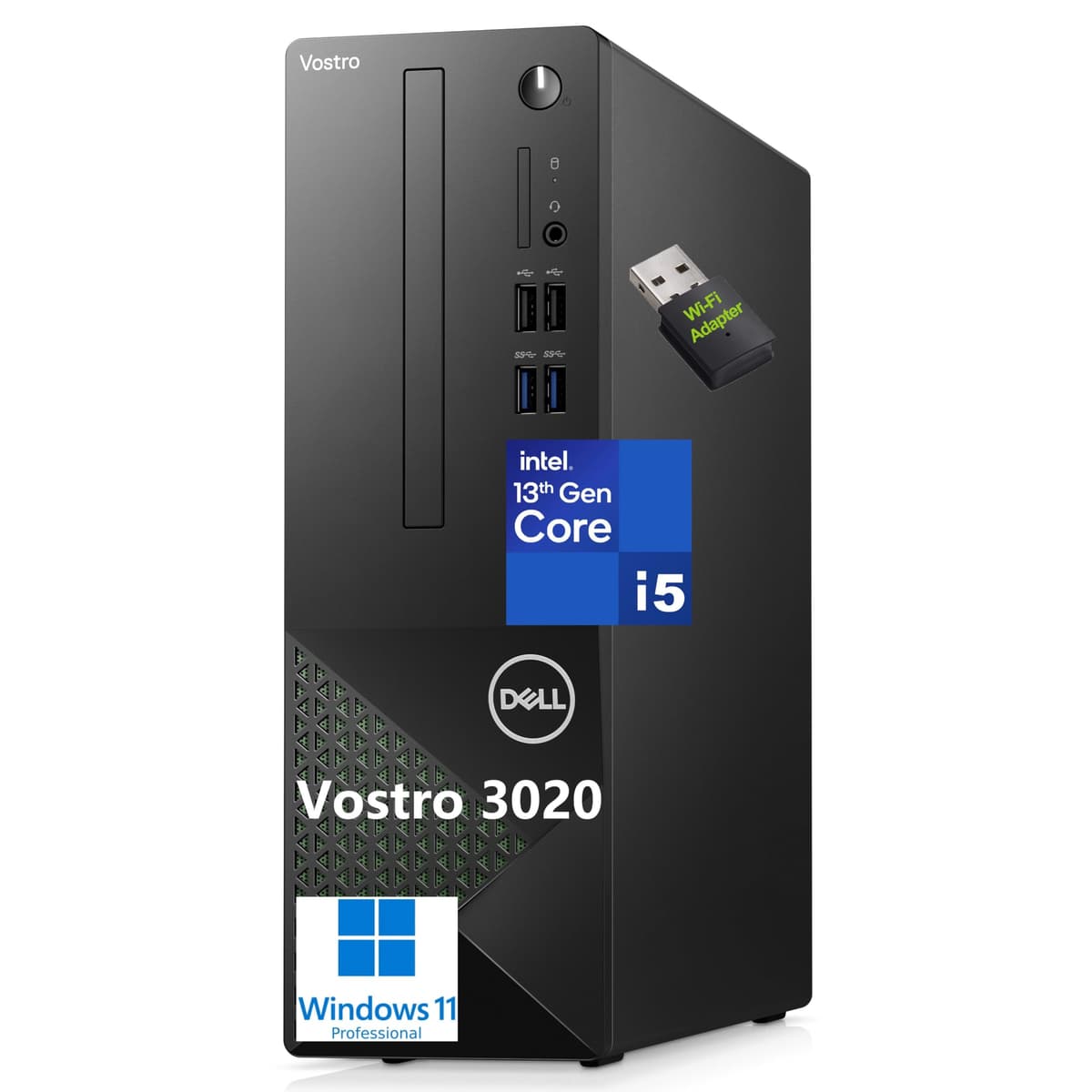 Dell Vostro 3020 SFF Desktop i5-13400, 64GB DDR4, 2TB PCIe, Windows 11 Pro Vostro 3030 SFF