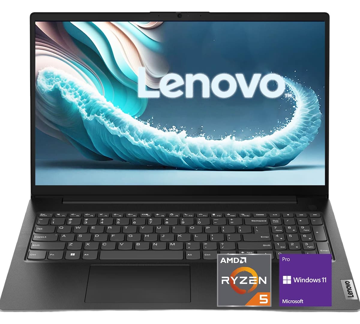Lenovo V15 Laptop - Edición Especial Empresarial - 15.6" FHD - AMD Ryzen 5 7520U (Rinde como i7-1165G7) - 16 GB RAM - 1 TB SSD PCIe - Larga duración de batería - Resistencia grado militar - Win 11 Pro