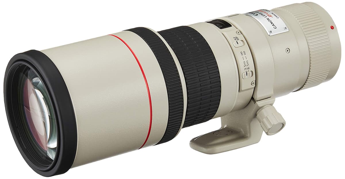 Canon EF 400 mm f/5.6L USM Lente súper teleobjetivo para cámaras réflex Canon (Reacondicionado) 2526A004
