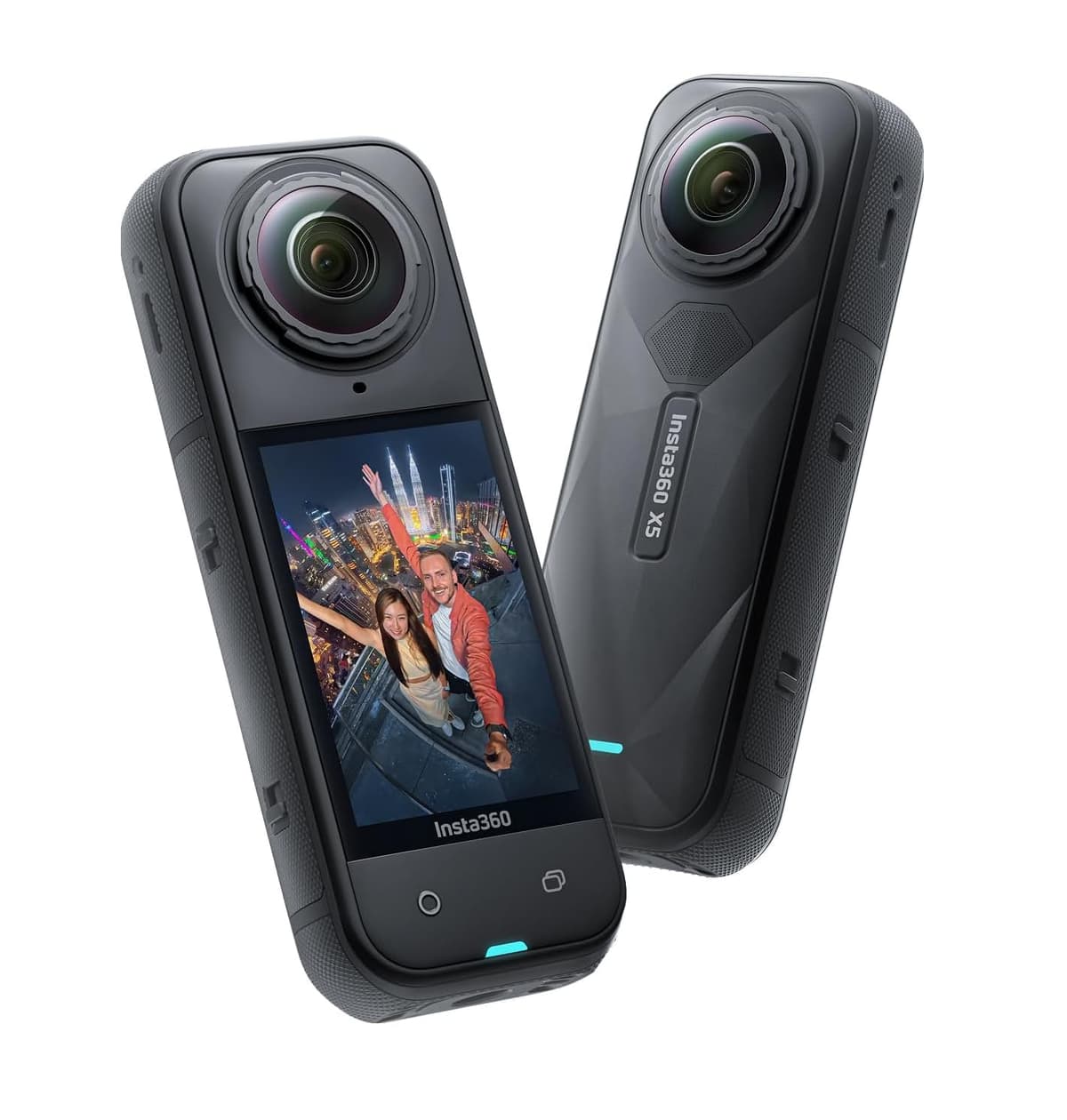 Insta360 X5 Cámara 360° 8K Impermeable Triple AI Chip Estabilización Lentes Reemplazables CINSAAHA