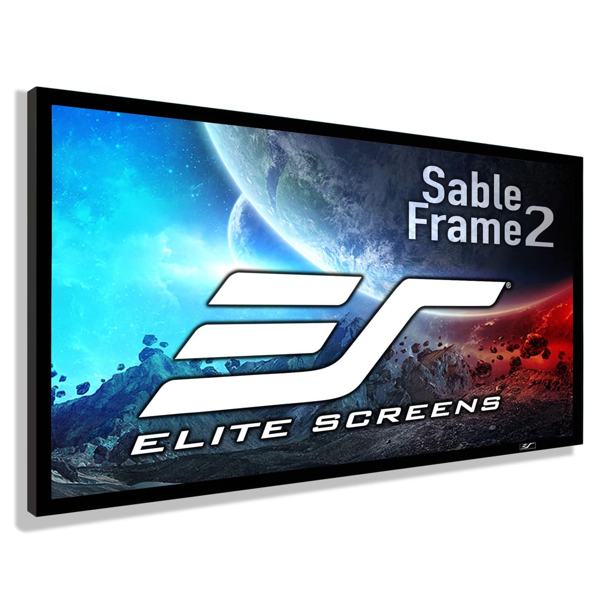 Elite Screens 200" 16:9 Sable Frame 2 Series, CineWhite UHD-B 4K/8K Ready, ER200WH2 AR200WH2-F